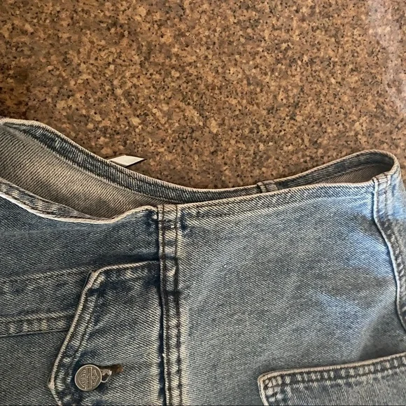 Vintage 90s Authentic Harley Davidson Denim Vest L​​​​​​​​ - Picture 8 of 8